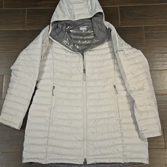 Columbia Grey Slope Edge Mid Jacket Sz XXL NWOT - Picture 2 of 10